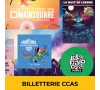2025-Les festivals d'été avec la  billetterie de la CCAS