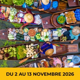 2025-Voyage en Thaïlande du 19 au 30 octobre 2026