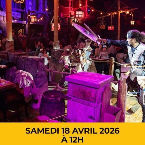 2026 - Déjeuner spectacle Pirate Paradise