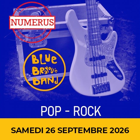 2026-Soirée concert : NUMERUS & BLUE BRAYOU BAND