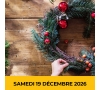 2026-Atelier couronnes ou centres  de table de Noël